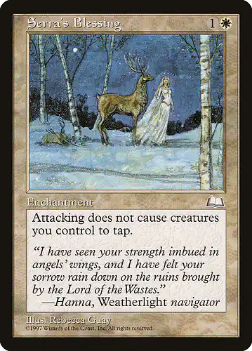 Serra's Blessing - wth Spoiler