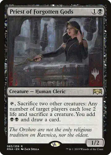 Priest of Forgotten Gods - rna Spoiler