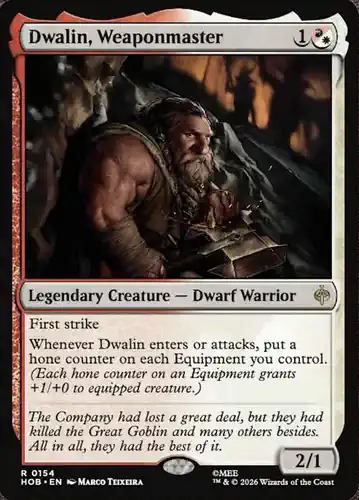 Dwalin, Weaponmaster - hob Spoiler
