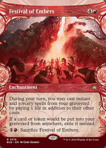 Festival of Embers - blb Spoiler