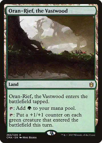 Oran-Rief, the Vastwood - cma Spoiler