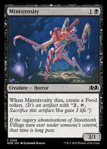 Mintstrosity - woe Spoiler