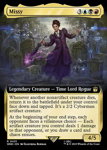 Missy - who Spoiler