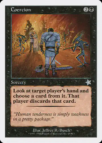 Coercion - s99 Spoiler
