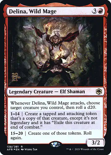 Delina, Wild Mage - afr Spoiler