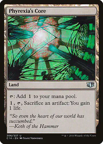 Phyrexia's Core - c14 Spoiler