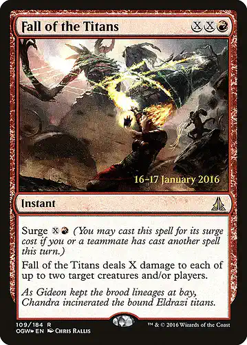 Fall of the Titans - ogw Spoiler
