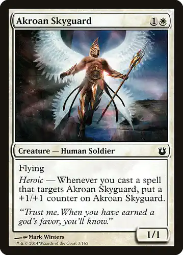 Akroan Skyguard - bng Spoiler