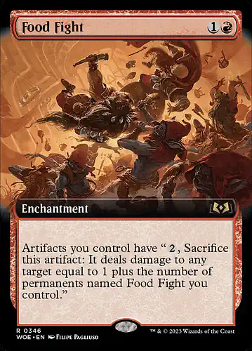 Food Fight - woe Spoiler