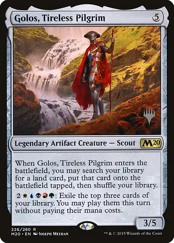 Golos, Tireless Pilgrim - m20 Spoiler