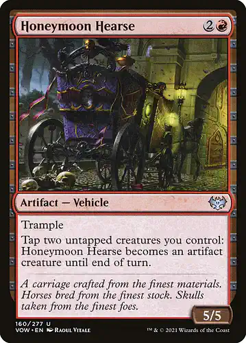 Honeymoon Hearse - vow Spoiler