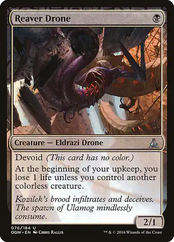 Reaver Drone - ogw Spoiler