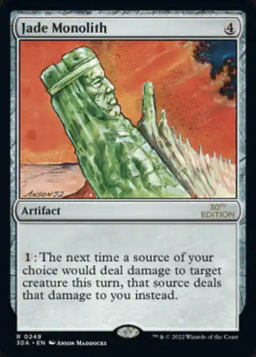Jade Monolith - 30a Spoiler