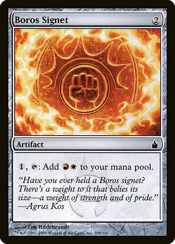 Boros Signet - rav Spoiler