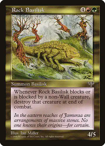 Rock Basilisk - mir Spoiler