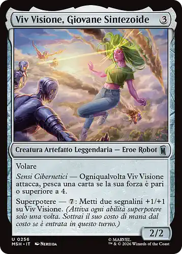 Viv Vision, Teen Synthezoid - msh Spoiler