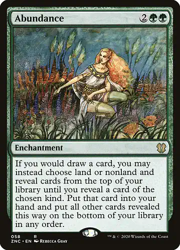 Abundance - znc Spoiler