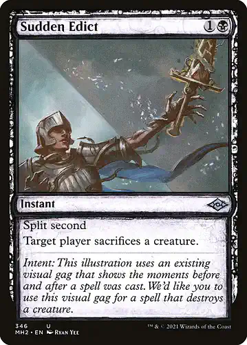 Sudden Edict - mh2 Spoiler
