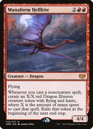 Manaform Hellkite - vow Spoiler