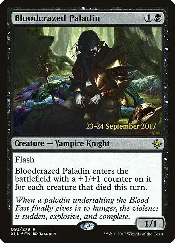 Bloodcrazed Paladin - xln Spoiler
