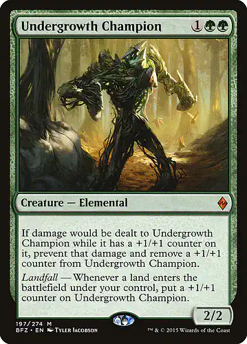 Undergrowth Champion - bfz Spoiler