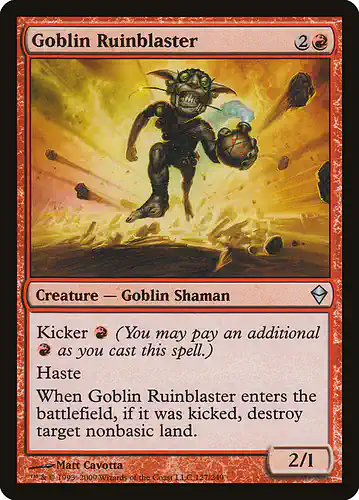 Goblin Ruinblaster - zen Spoiler