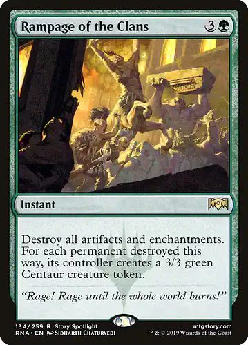 Rampage of the Clans - rna Spoiler