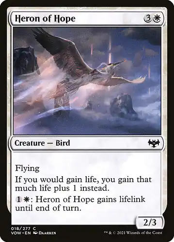 Heron of Hope - vow Spoiler