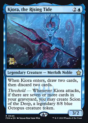 Kiora, the Rising Tide - fdn Spoiler