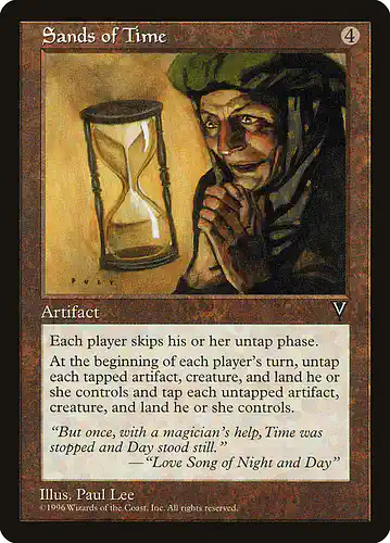 Sands of Time - vis Spoiler