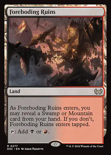 Foreboding Ruins - dsc Spoiler