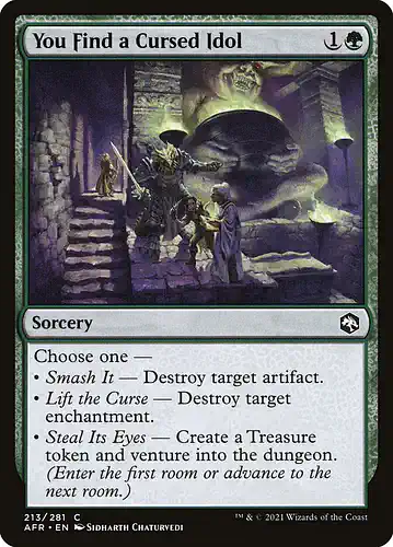 You Find a Cursed Idol - afr Spoiler