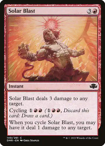 Solar Blast - dmr Spoiler