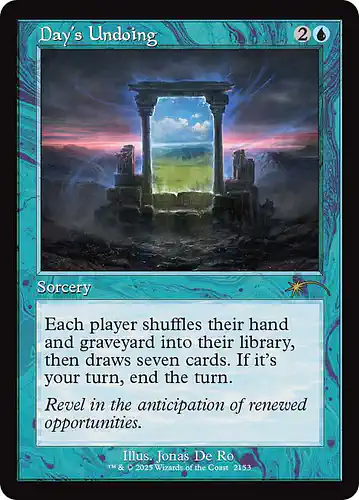 Day's Undoing - sld Spoiler