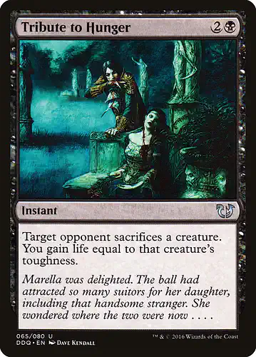 Tribute to Hunger - ddq Spoiler