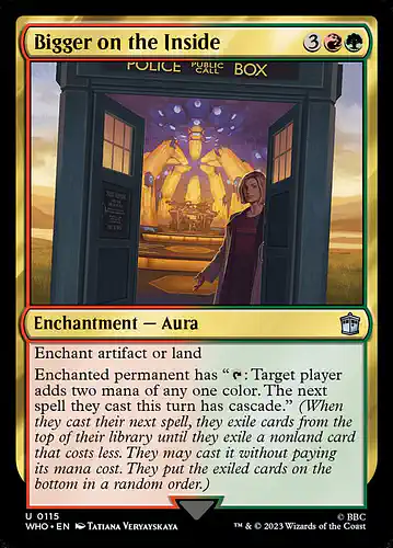 Bigger on the Inside - who Spoiler