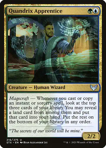 Quandrix Apprentice - stx Spoiler
