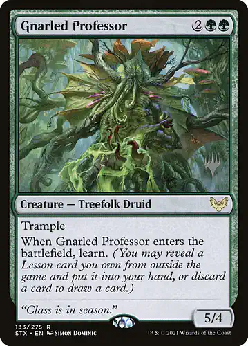 Gnarled Professor - stx Spoiler