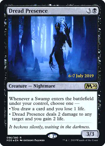 Dread Presence - m20 Spoiler