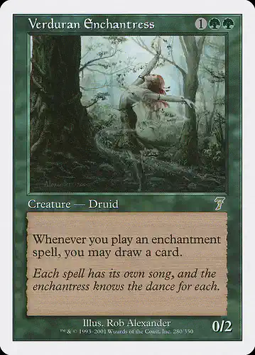 Verduran Enchantress - 7ed Spoiler