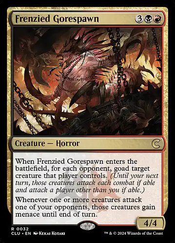 Frenzied Gorespawn - clu Spoiler