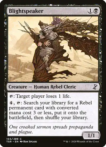 Blightspeaker - tsr Spoiler