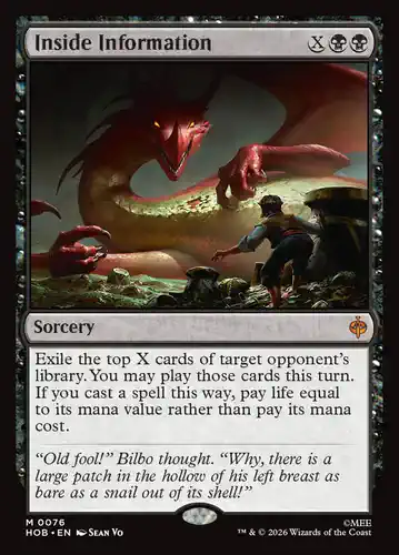 Inside Information - hob Spoiler