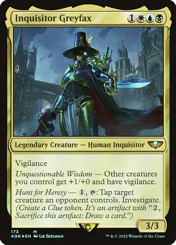 Inquisitor Greyfax - 40k Spoiler