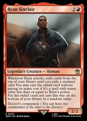 Ryan Sinclair - who Spoiler