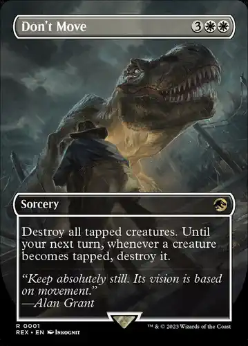 Don't Move - rex Spoiler