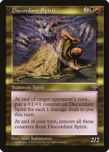 Discordant Spirit - mir Spoiler