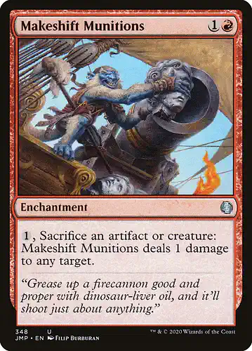 Makeshift Munitions - jmp Spoiler
