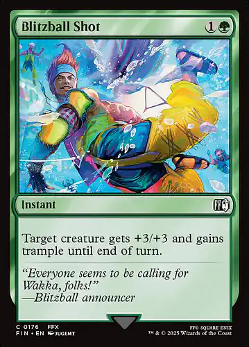 Blitzball Shot - fin Spoiler