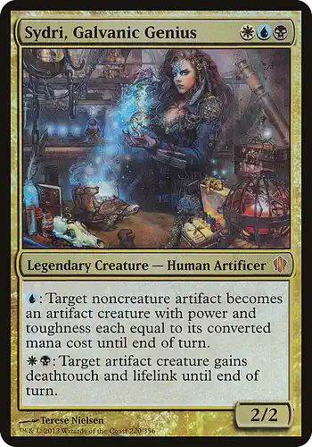 Sydri, Galvanic Genius - c13 Spoiler